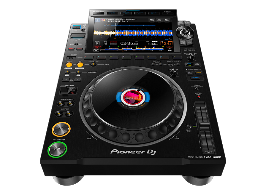 Pioneer CDJ3000 DJ Players DJ Backline Rentals DJ Backline