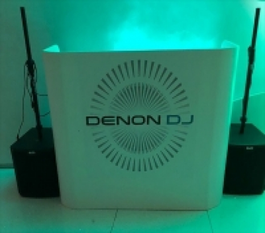Custom Logo DJ Booth