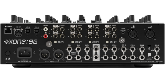 Allen & Heath Xone 96-Rear