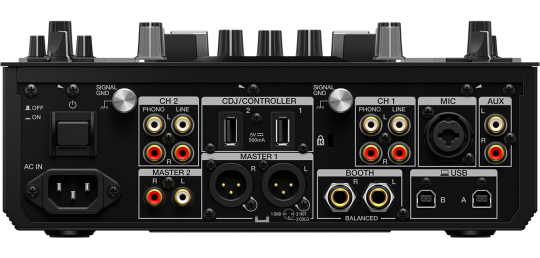 Pioneer DJM-S11 Rear