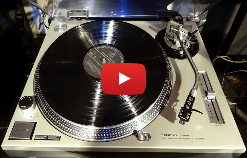 Miami Beach Technics SL1200 MK2 Turntable Rental DJ Backline
